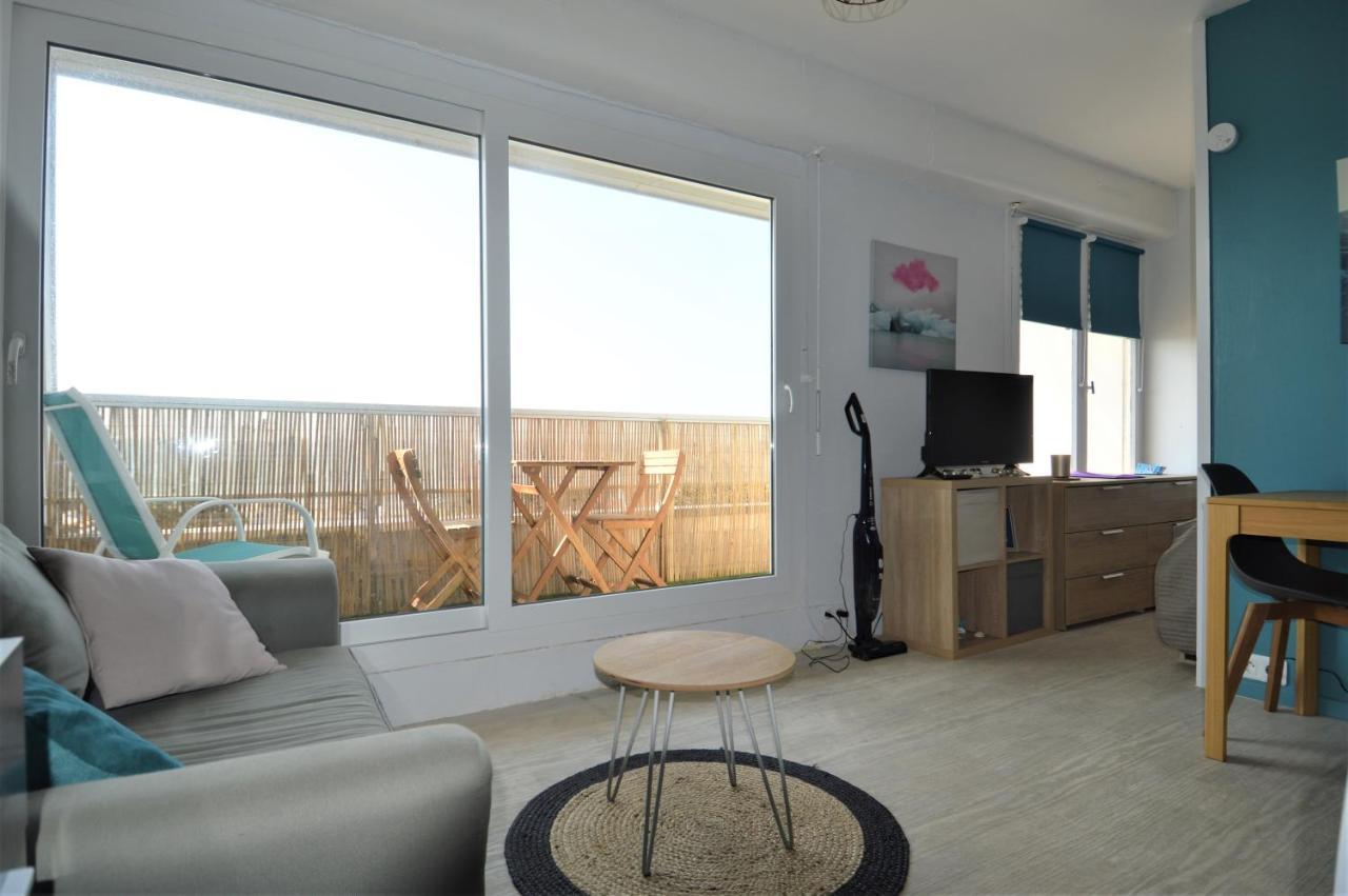 Studio Avec Chambre - Balcon Et A 20M De La Mer Lägenhet Courseulles-sur-Mer Exteriör bild