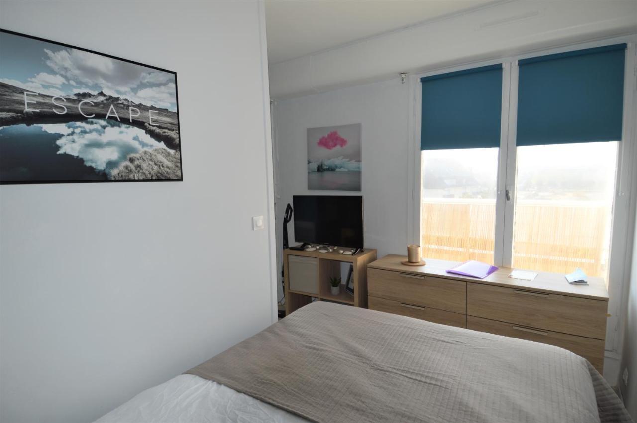 Studio Avec Chambre - Balcon Et A 20M De La Mer Lägenhet Courseulles-sur-Mer Exteriör bild